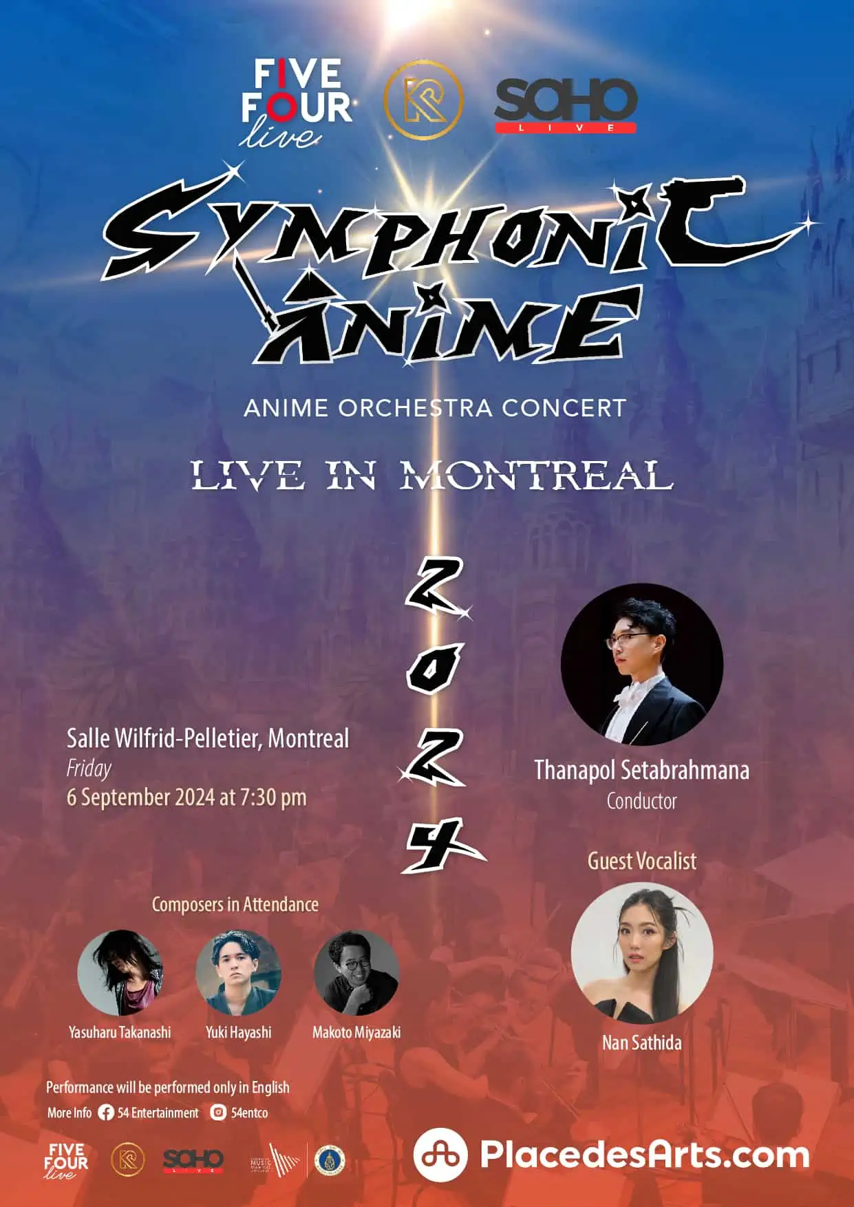 Montreal, Canada 2024 Symphonic Anime